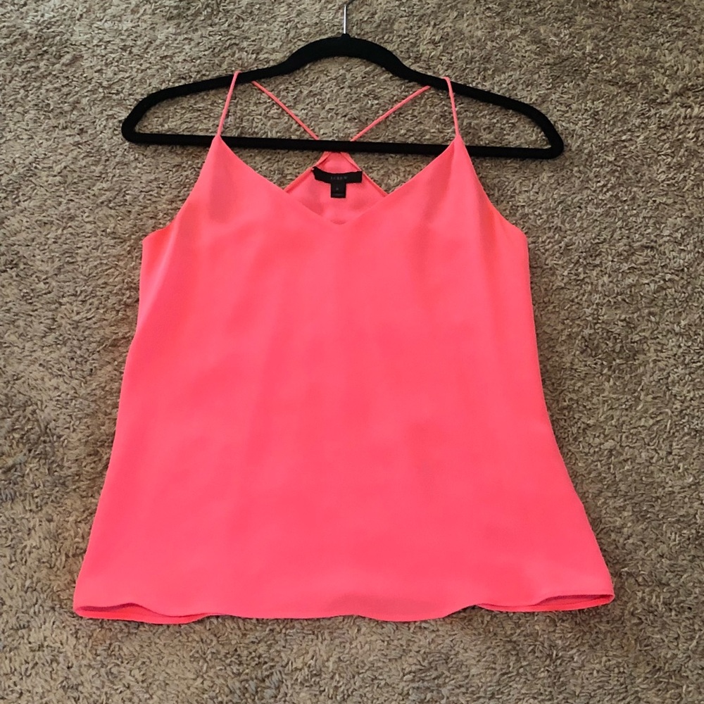 J. Crew Coral Spaghetti Strap Blouse